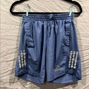 Adidas Sky Blue Running Shorts 7 inch Inseam